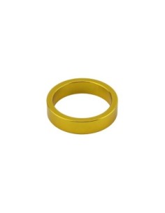 Headset Alloy Spacer 8mm x 1-1/8 Yellow.